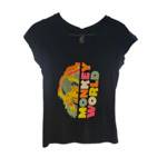 RAINBOW ORANGUTAN T-SHIRT BLACK